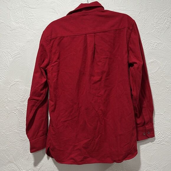 L.L. Bean chamois 100% flannel shirt jacket size small - Picture 5 of 6